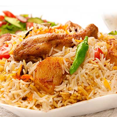 Hyderabadi Chicken Dum Ka Biryani