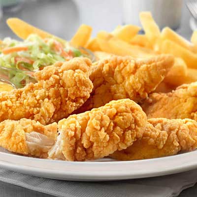 Boneless Chicken Fingers & French Fries